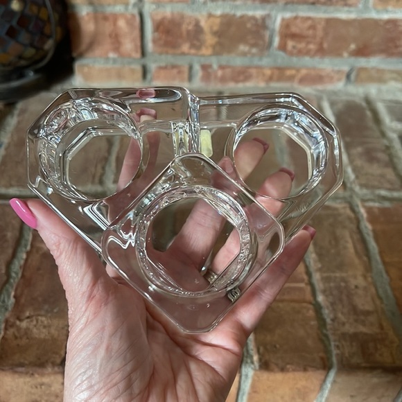 PartyLite Mini Crystal Castle w/ 3 Tealights - Picture 4 of 6